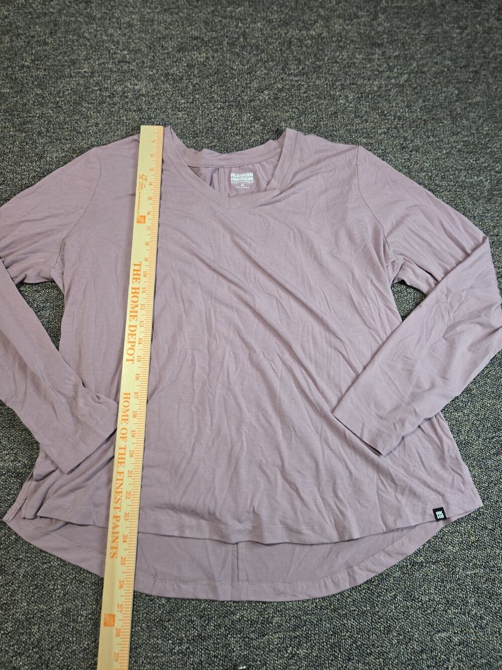 Alaskan Hardgear Women's Long Sleeve T Shirt Purple Extra Large